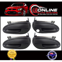 Outer Door Handle SET x4 Left + Right Holden Commodore VT VX VU VY VZ Front Rear