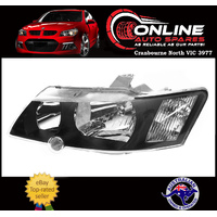 Headlight LEFT fit Holden Commodore VY SS SV8 02-04 Black head light lamp