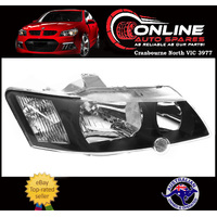 Headlight RIGHT fit Holden Commodore VY SS SV8 02-04 Black head light lamp