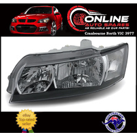 Headlight LEFT fit Holden Commodore VZ SV6 SV8 SVZ 04-06 Black head light lamp