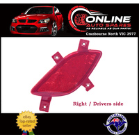 Rear Bumper Bar Reflector RIGHT fit Hyundai i30 GD 5DR Hatch 5/2012-12/2014 lens