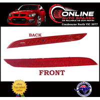 Rear Bumper Bar Reflector Lens LEFT fit Hyundai i20 PB 6/12-8/15 red lamp