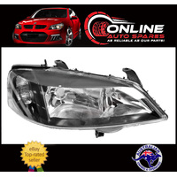 Headlight RIGHT Holden Astra TS 1998 - 2006 Black head light lamp rh rhs 