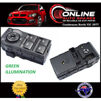 Power Window Switch Block Holden Commodore VE Grey W/Green Light Omega Berlina