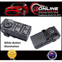 Power Window Switch Block Holden Commodore VE Grey With White Light Calais HSV