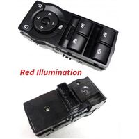 QUALITY Holden VE Commodore Power Window Main Switch Black with Red light Calais