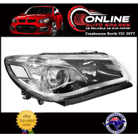 Black Headlight RIGHT fit Holden Commodore VF 13-17 SS SV6 Calais head light lamp