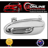 CHROME Outer Door Handle x1 LEFT Front or Rear Holden Commodore VT VX VU VY VZ
