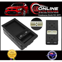 Power Window Master Switch fit Holden Commodore VY VZ UTE 2 Button BLACK 02-06
