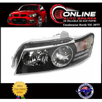 Headlight LEFT Holden Commodore VZ SS SSZ HSV 04-07 Black Projector head light