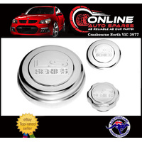 Holden VT VX VY LS1 V8 Aluminium Styling Engine Caps Oil/Power Steering/Overflow