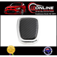 Chrome /Carbon Alloy Billet Windscreen Washer Bottle Cap fit Holden VE Commodore