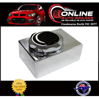 Aluminium Brake Master Cylinder Cover + Cap Polished / Carbon fit Holden VF