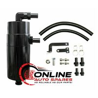 Autotecnica Diesel Catch Can Aluminium Anodised Black 600ml Outback M00ILDS 4X4