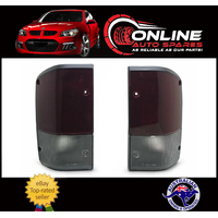 Taillight PAIR TO SUIT Nissan Patrol GQ Lens + Backing 93-97 rh lh tail light 