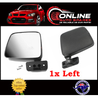 Door Mirror LEFT fit Nissan Patrol GQ Ford Maverick 1987- 1997 NEW Black lh