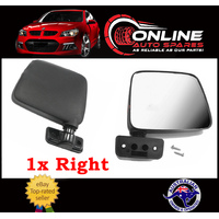 Door Mirror RIGHT fit Nissan Patrol GQ Ford Maverick 1987- 1997 NEW Black rh