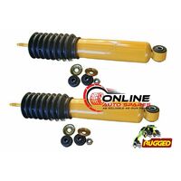 HEAVY DUTY Rugged Front Shock Absorbers PAIR Holden Rodeo TF 88-03 4WD 