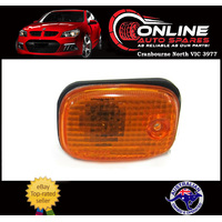 Side Guard Indicator Light x1 fit Nissan Navara D21 92-97 AMBER lens signal turn