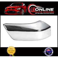 FRONT Bumper Bar End RIGHT Suit Nissan Navara D22 97-01 Chrome steel