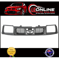 Front Grille Silver Grey Suit Nissan Navara D22 97-00 2WD 4WD plastic grill