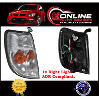 Front Corner Park Indicator Light RIGHT Suit Nissan Navara D22 Ute 00-01 NEW ADR