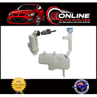 Windscreen Washer Bottle & Motor MALE PLUG TYPE fits Nissan Navara D22 Ute 97-12