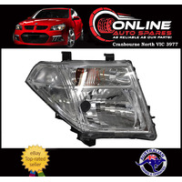 Headlight RIGHT Suit Nissan Navara D40 2008-15 THAI Models D/Cab lamp head light
