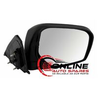 Manual Door Mirror Right fit Mitsubishi Triton ML MN 7/06-3/15 Black NEW