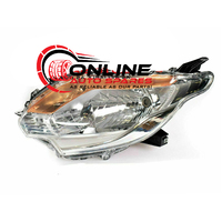 Left Hand Head Light Lamp GLX Silver fit Mitsubishi Triton Ute MQ 16~18 LH LHS