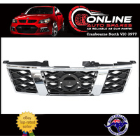 Chrome Grille fit Nissan X-Trail T31 9/07-7/10 ST-L TI TL plastic grill trim