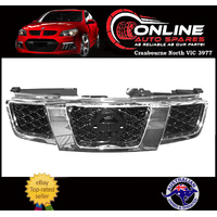 Chrome Grille fit Nissan X-Trail T31 7/10-2/14 plastic grill trim