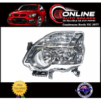 Headlight LEFT fit Nissan X-Trail T31 7/10-14 HALOGEN TYPE ADR head light lamp