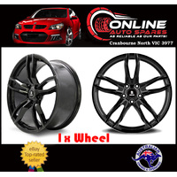 VF GTS Rapier Style Wheel x1 Gloss Black 20x8.5 5x120 Suit Commodore VB - VZ rim