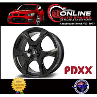 20" VF R8 Style Wheel x1 Gloss Black 20x8.5 5x120 Suit Commodore VB - VF rim