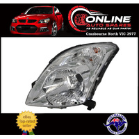 Chrome Headlight LEFT fit Suzuki Swift EZ RS415 04-2/11 STANDARD head light lamp