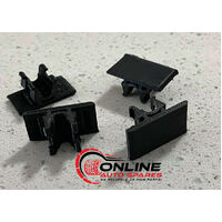 Holden Commodore Door Lock Knob Retainer Clips x4 BLACK NEW VN VP VG VQ VR VS