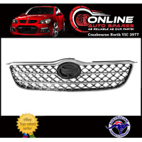 Front Grille CHROME fit Toyota Corolla ZZE122R ZZE123R 01-04 grill