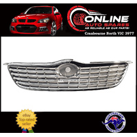 Front Grille CHROME fit Toyota Corolla ZZE122R ZZE123R 4/2004-3/2007 grill