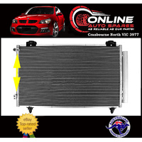 Air Con AC Condenser fit Toyota Corolla ZZE122R 1.8L 01-07 VERTICAL MOUNT a/c