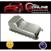 Raw Steel Replacement Style Oil Pan Sump fit Holden V8 253 304 308 HQ-WB LH LX