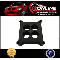 1/2” Holley Carby Spacer - Squarebore 4-Hole Phenolic carburettor riser