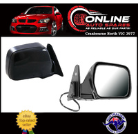 Electric Door Mirror RIGHT fit Toyota Landcruiser 80 Series 90-98 Black