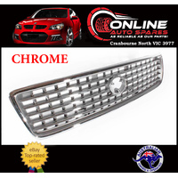 CHROME Grille NEW fit Toyota Hiace Van LH10 RZH 8/98 - 1/05 plastic grill