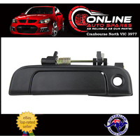 Front Outer Door Handle LEFT suit Toyota Hiace Van LH10 89-05 BLACK plastic grab