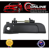 Front Outer Door Handle RIGHT suit Toyota Hiace Van LH10 89-05 BLACK plastic grab