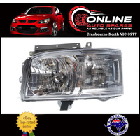 Headlight LEFT fit Toyota Hiace Van TRH KDH 1/05-8/10 head light lamp plastic