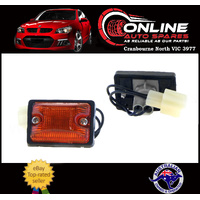 Front Side Guard Indicator Light x1 fit Toyota Hilux 10/1988-8/1997 Amber lamp