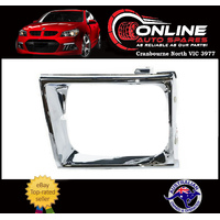 LEFT Headlight Surround CHROME fit Toyota Hilux 4 Runner LN10# 10/1988-09/1991