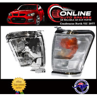 Front Indicator LEFT fit Toyota Hilux KZN165 Series CHROME 1997-2001 turn signal